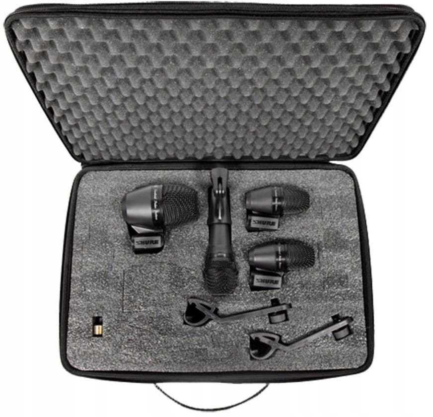 Mikrofony Instrumentalne - Shure PGA DRUMKIT4 Marka Shure