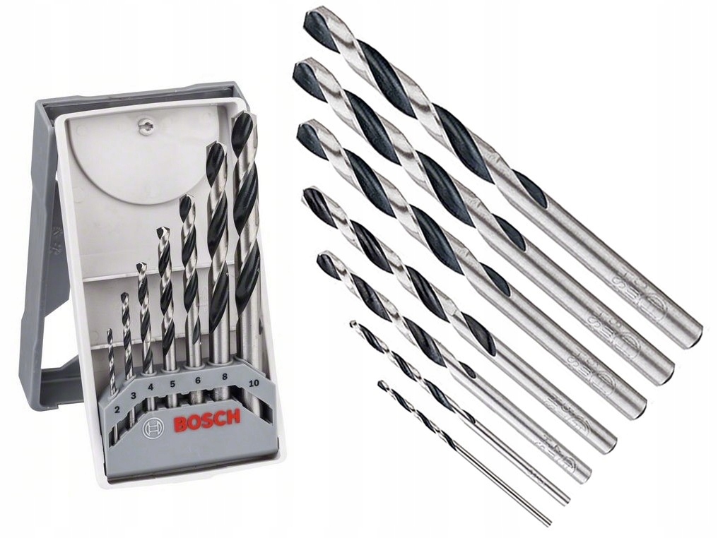 

Zestaw wierteł do metalu Bosch Hss 2-10mm 7szt.