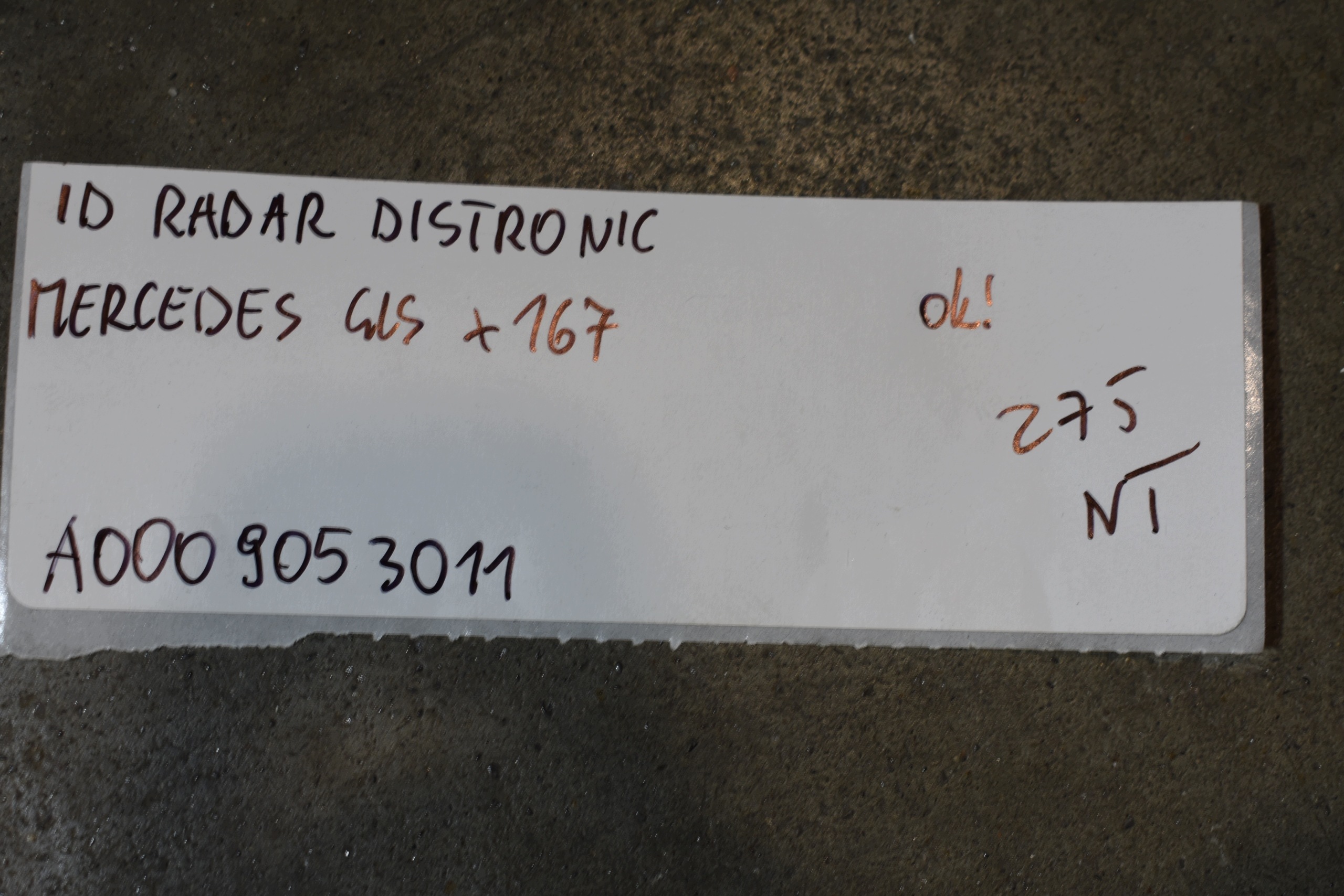 IDEALNY RADAR DISTRONIC MERCEDES GLS X167 1