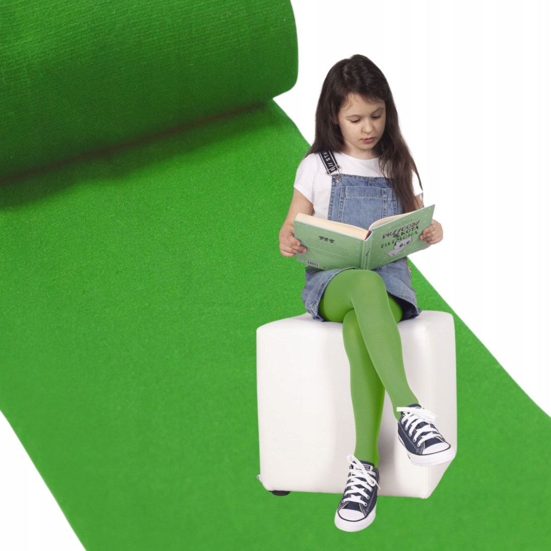 YOCLUB rajstopy dziecięce zielony poliamid