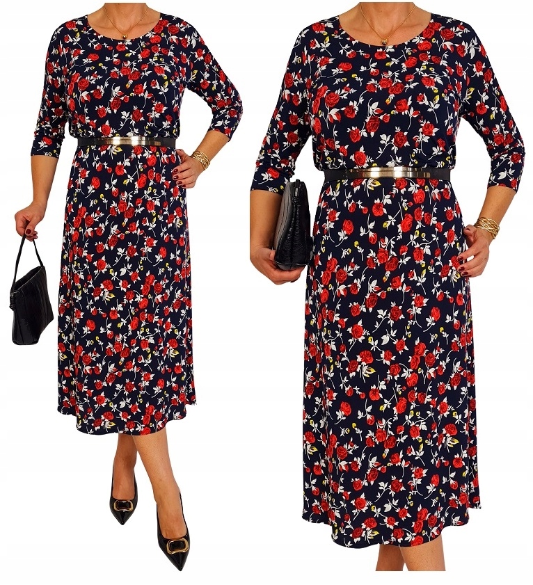 Šaty květiny svaté přijímání akce plus velikost xl xxl 40 42 44 46 48 50 52 54 56