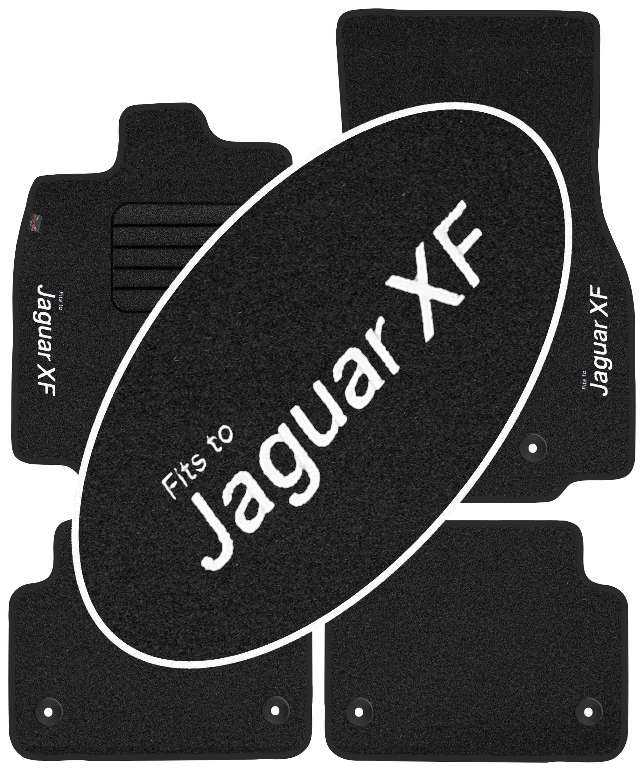 

Jaguar Xf I Fl 2WD 2012-2015 Welurowe z Napisem