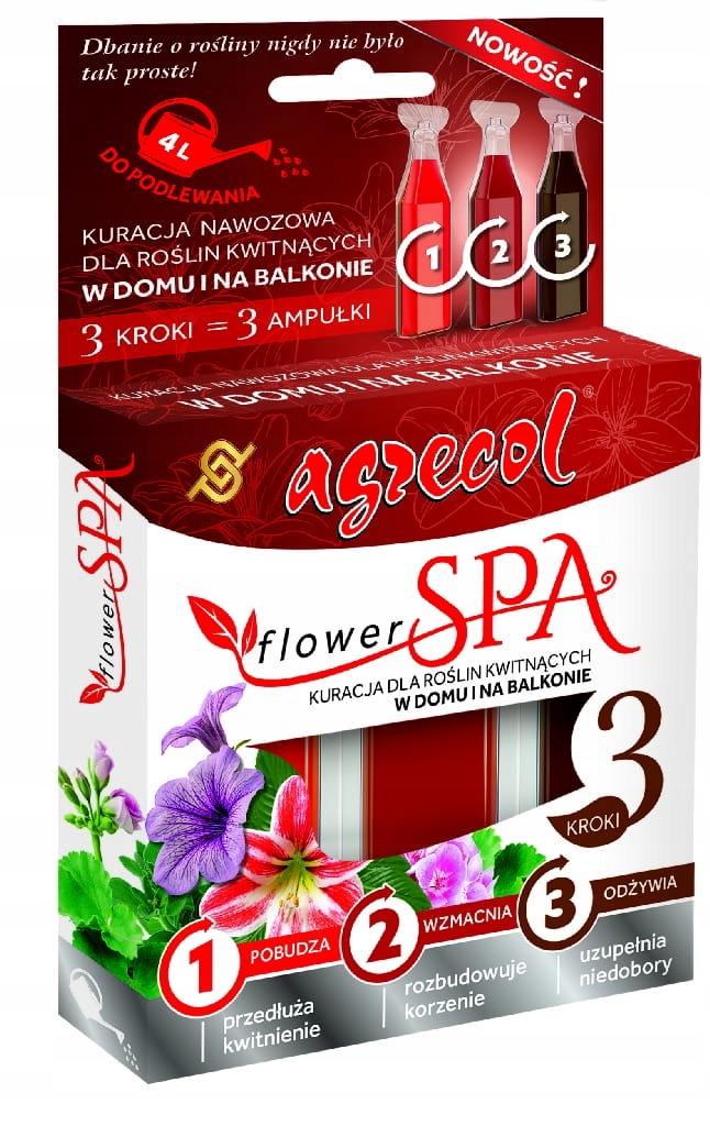 

Flower Spa nawóz do roślin balkonowych 3x30ml