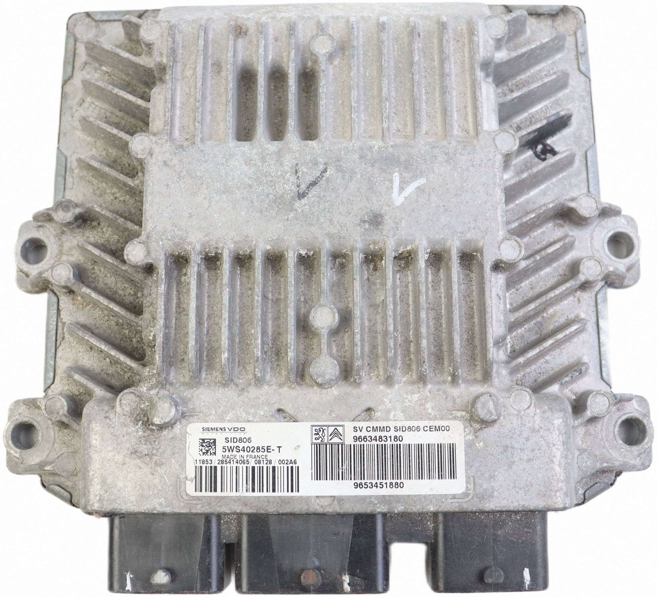 CITROEN C3 e modulo centralina motore 1.4 HDI 9663483180 9653451880