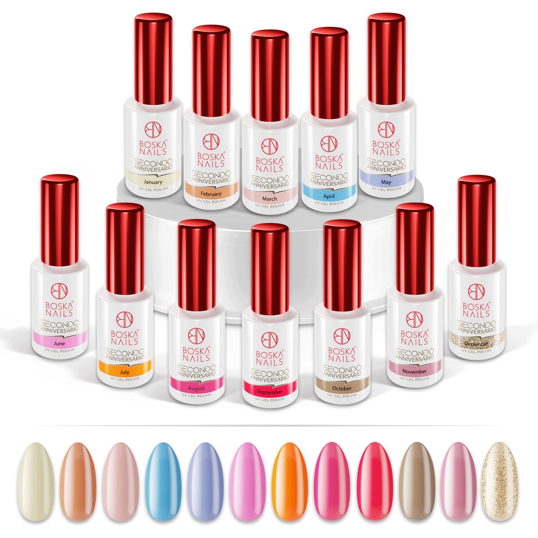 Kolekce hybridních laků Secondo Anniversario Boska Nails