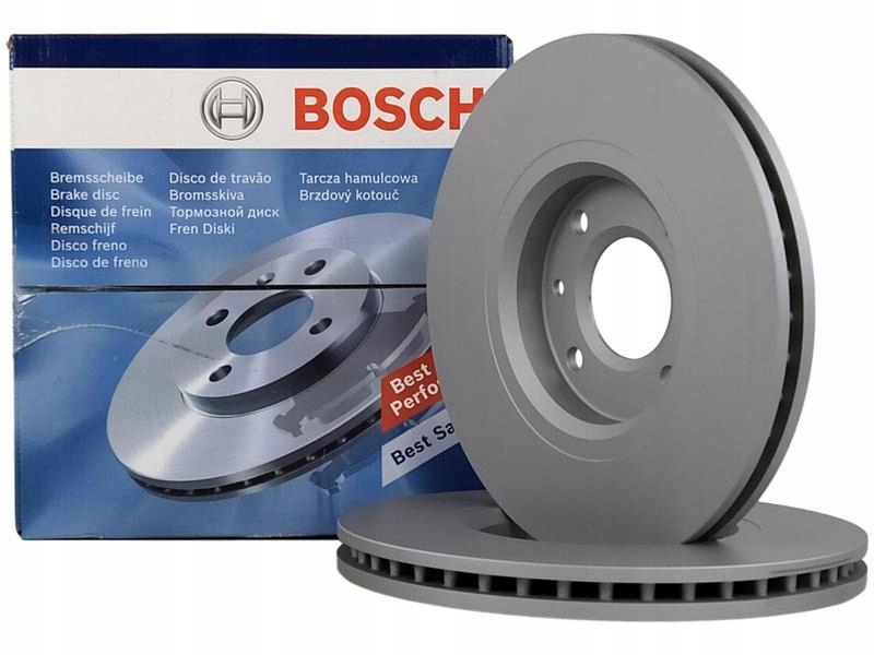 BOSCH TARCZE HAMULC PRZÓD 307 308 207 PARTNER C5 P Producent części Bosch