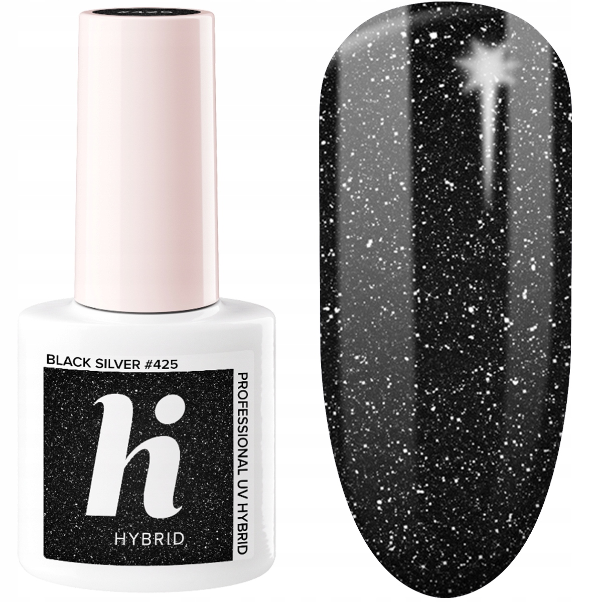 

Hi Hybrid Lakier Hybrydowy 425 Black Silver 5 ml