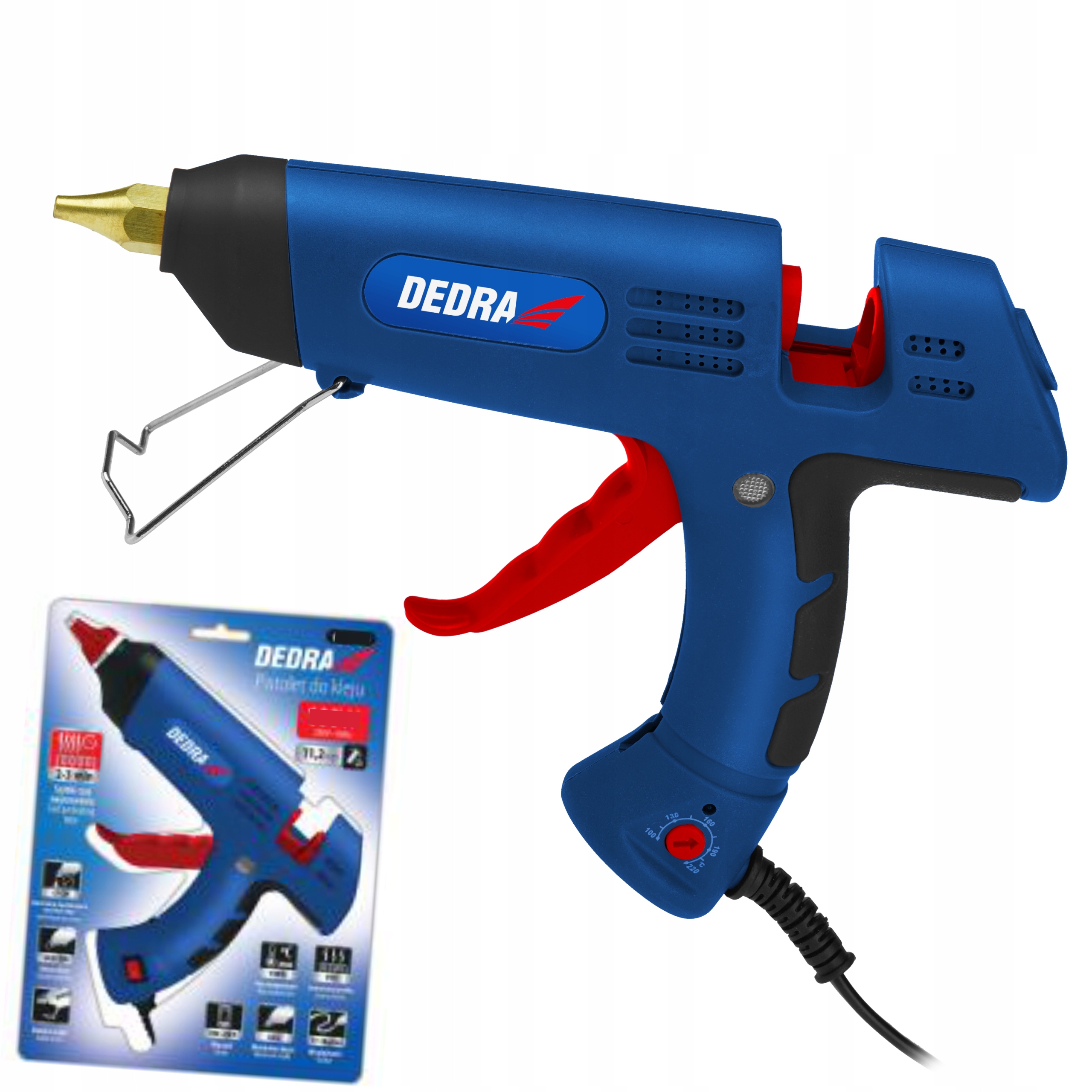 DEDRA PISTOLEJ DO KLEJU 11,2MM 220°C DED7557 Seria DED7557