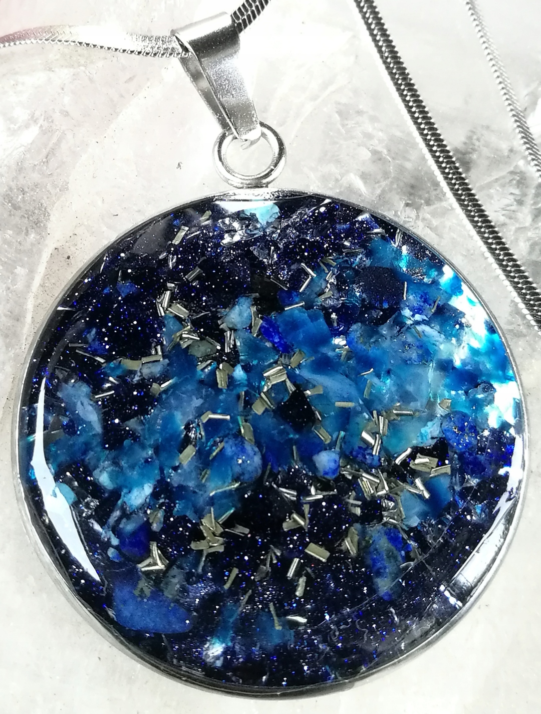 Orgonit Zářič 5G Noc Káhiry Achát Talisman