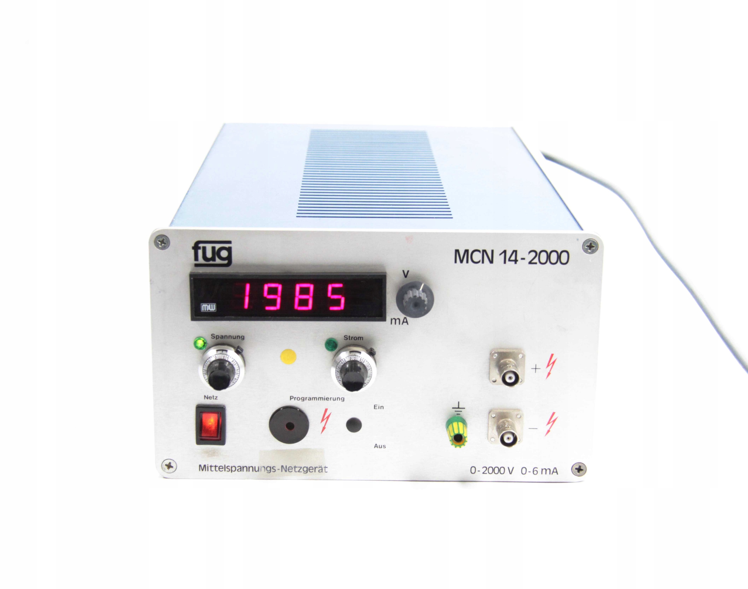 PROGRAMOWANY ZASILACZ KALIBRATOR 0-2kV 0-6mA