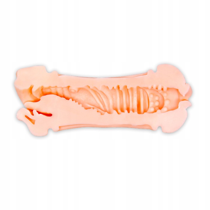 MASTURBATOR MĘSKI SZTUCZNA POCHWA WAGINA USTA SEX ZABAWKI 10 TRYBÓW Kolor biały