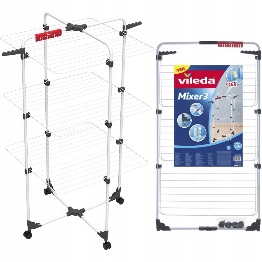 

Suszarka stojąca pionowa Vileda Mixer 3 Wieża