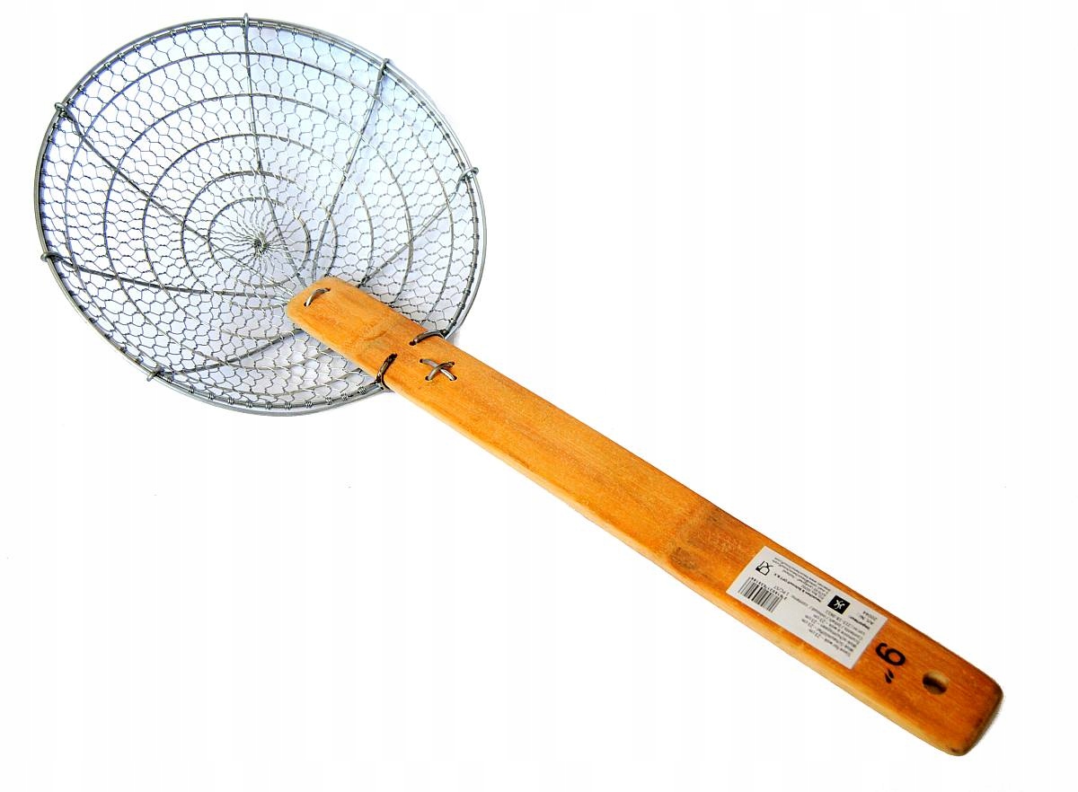 

Cedzak Czerpak Sito Do Odcedzania z Woka 23cm