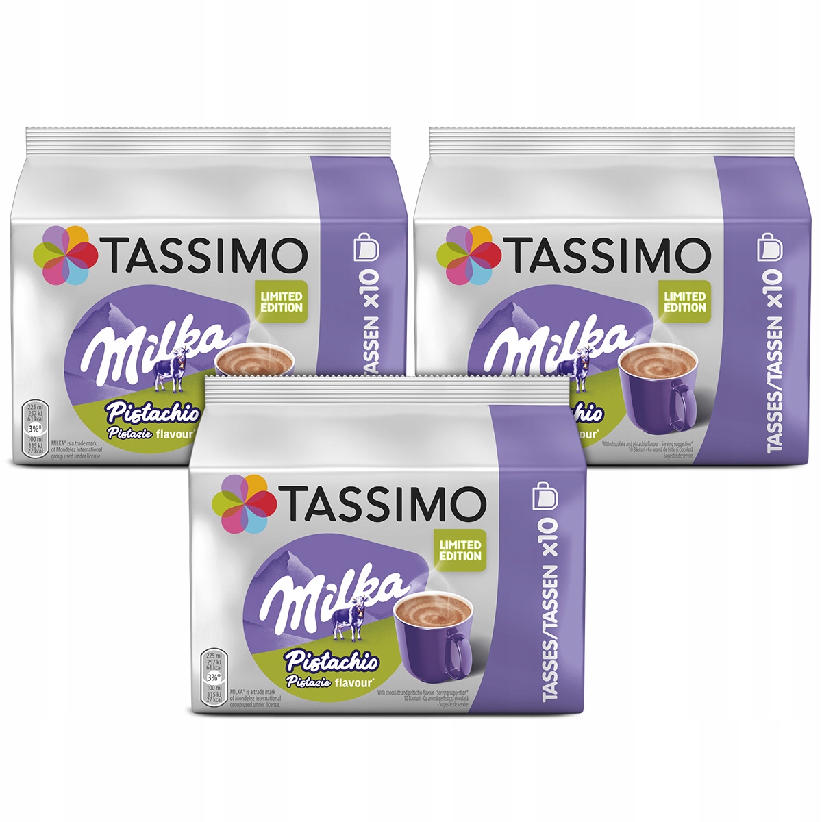 Kapsułki Tassimo Milka Pistachio 3 opakowania