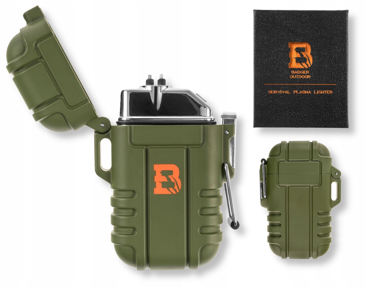 Zapalniczka plazmowa turystyczna polowa wytrzymała Badger Outdoor Usb