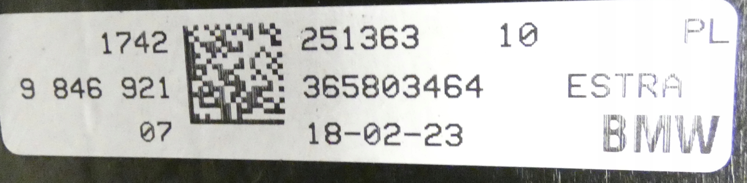 BMW 2 U06 2021- 9846921 ventilátor chladiče