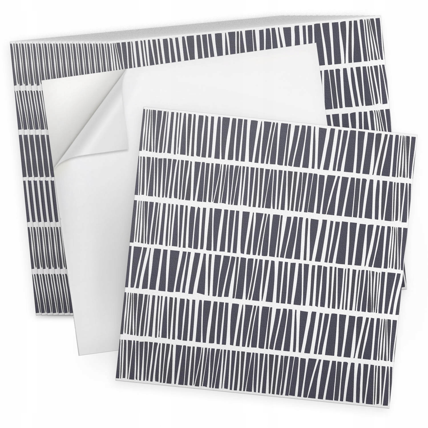 Dekorativní vinylové dlaždice na zeď 20 ks 20x20 cm Dynamický vzor linií