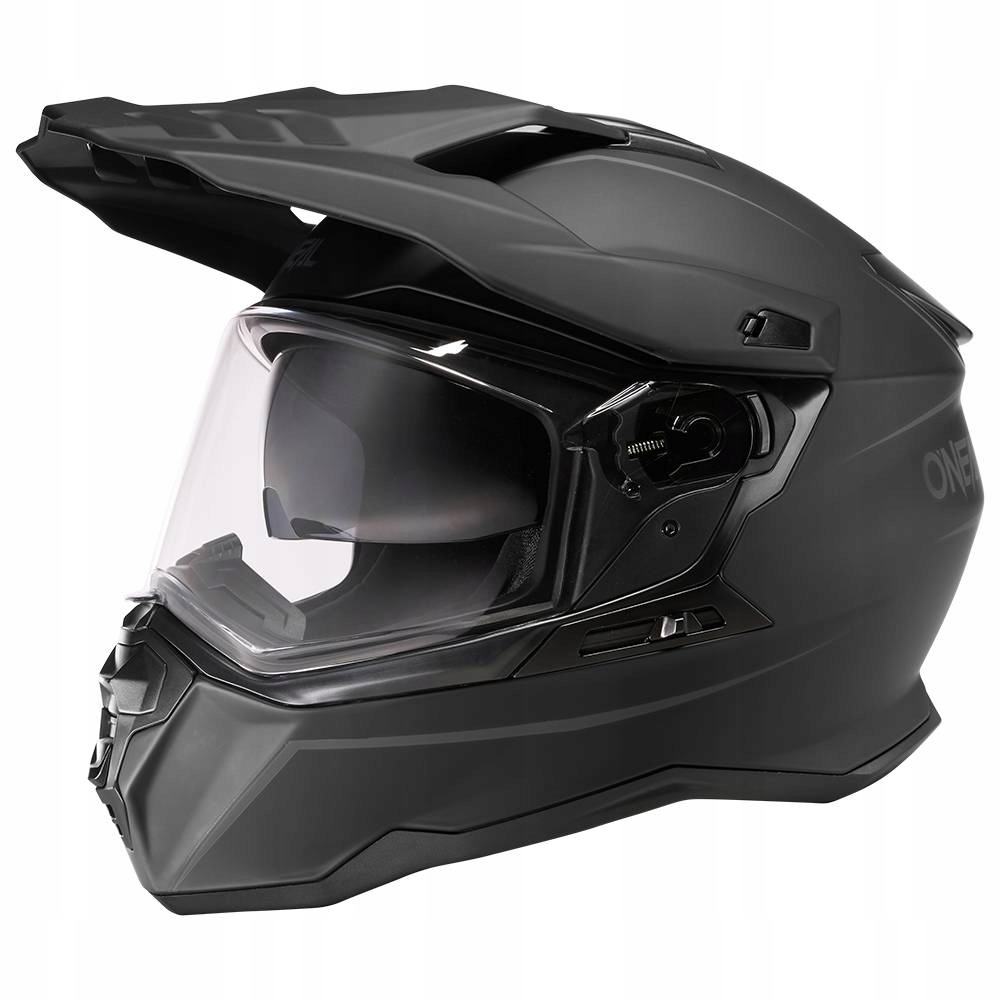 Kask enduro z szybą Bluetooth Ready Czarny Mat XXL EAN (GTIN) 4046068594545