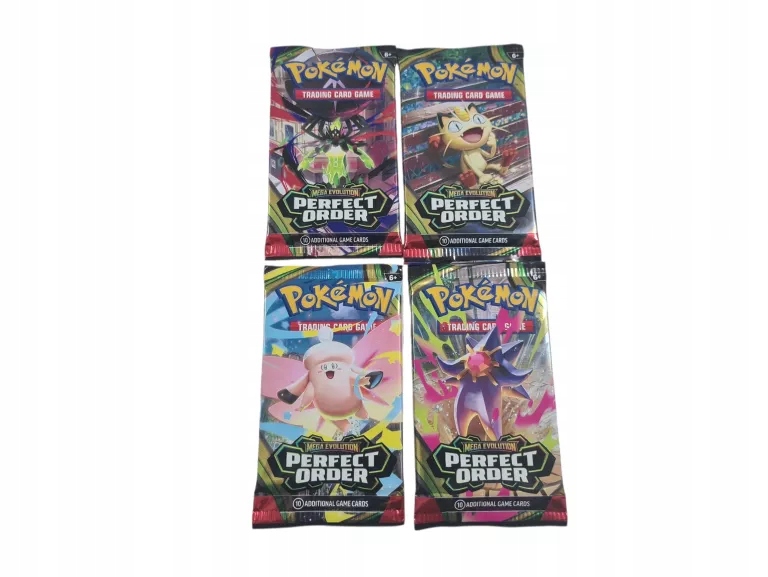 KARTY POKÉMON TCG MEGA EVOLUTION PERFECT ORDER BOOSTER