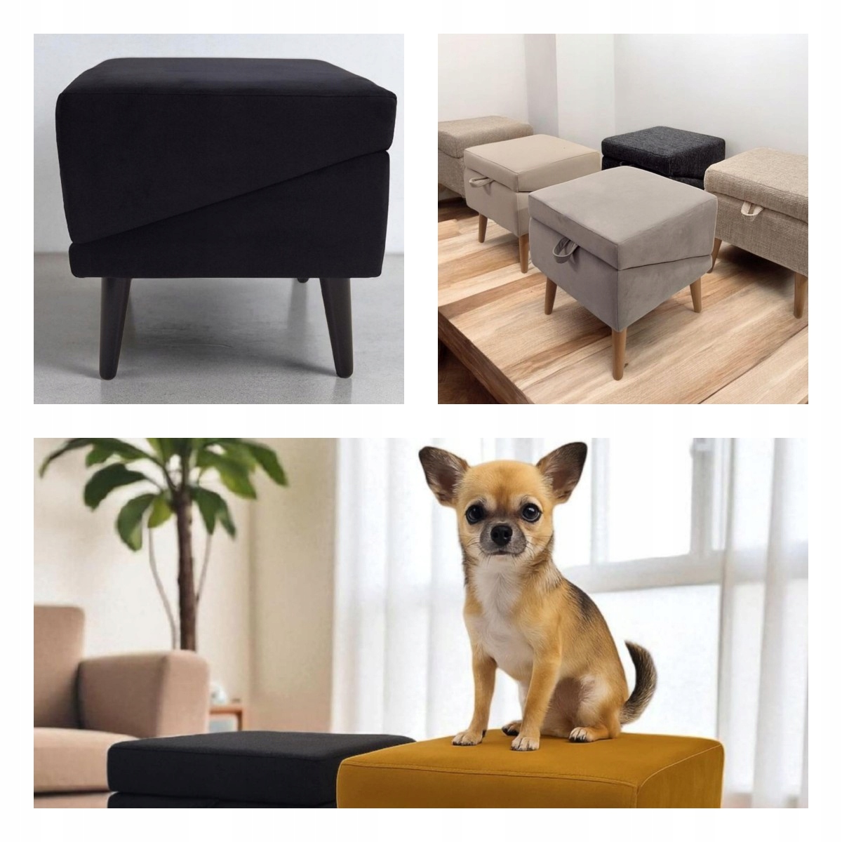 Levně Taburet Pro Psa, Rampa Pro Kočky Plošina Schody