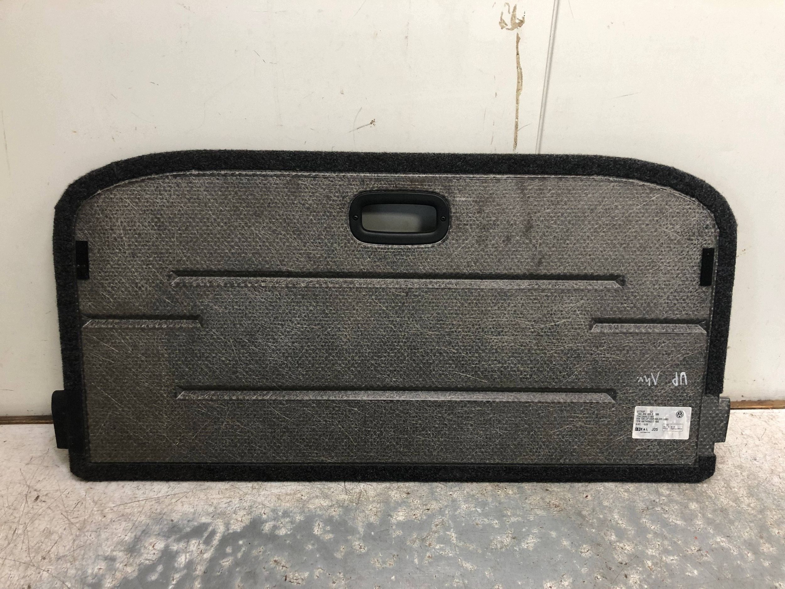 mats floor boot VW UP 1S0858855E