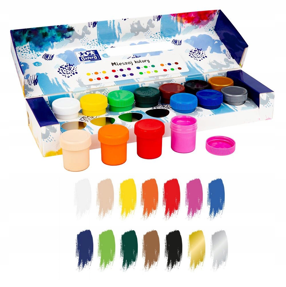 

Farby plakatowe 20ml Oxford Polskie