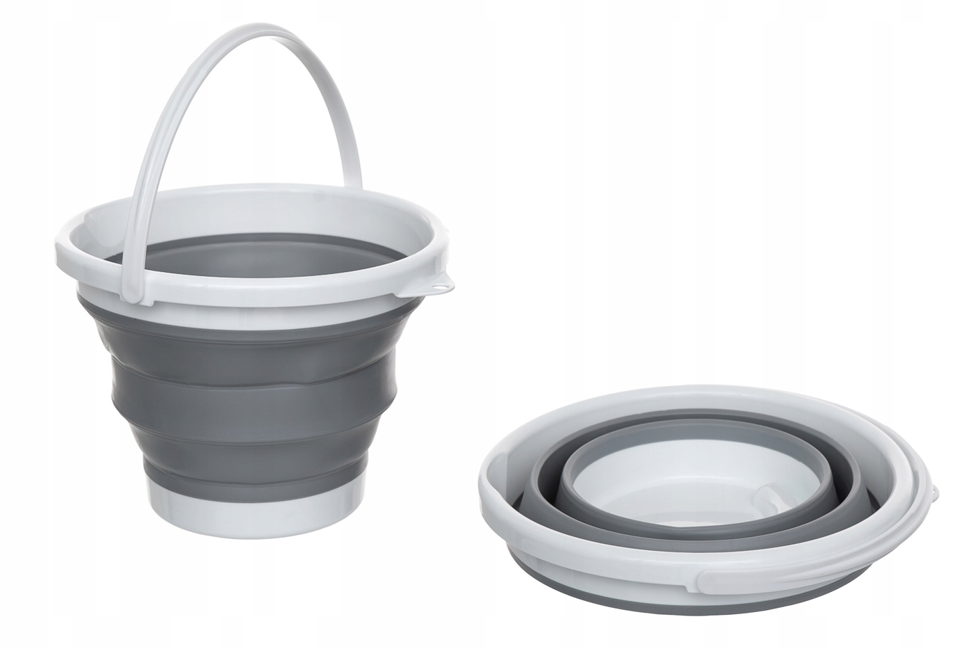 

Wiadro Składane Silikonowe Wiaderko 10 L Duże