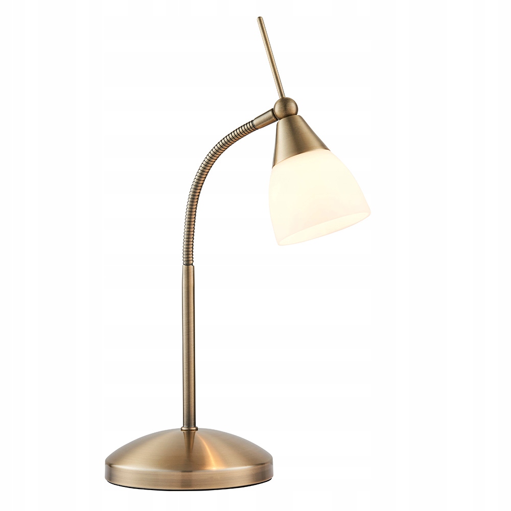 Endon Range Mosadzná stolná lampa G9 5W, stmievateľná dotykom