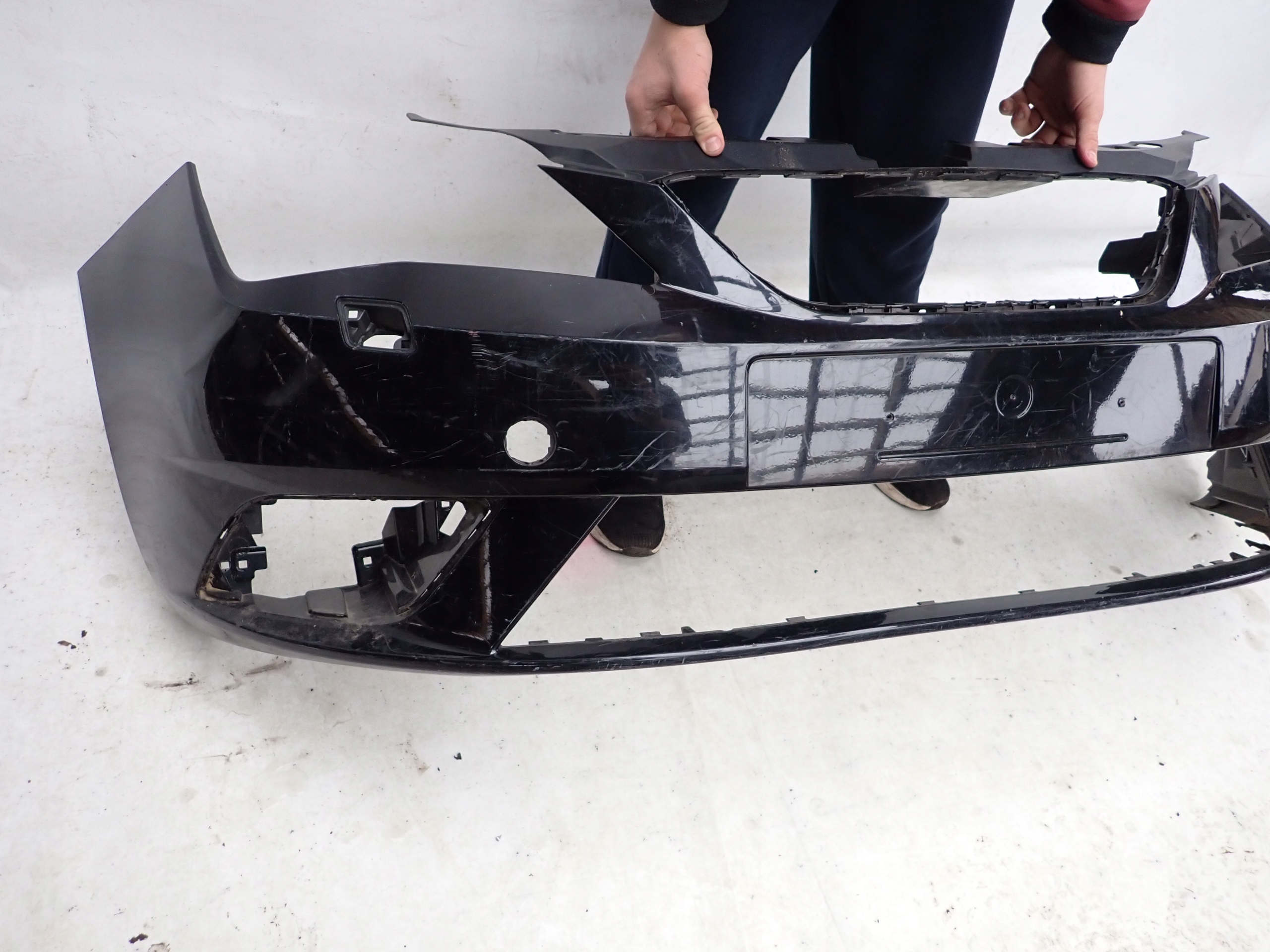 SEAT IBIZA IV 4 LIFT 12-17 bumper front front washer