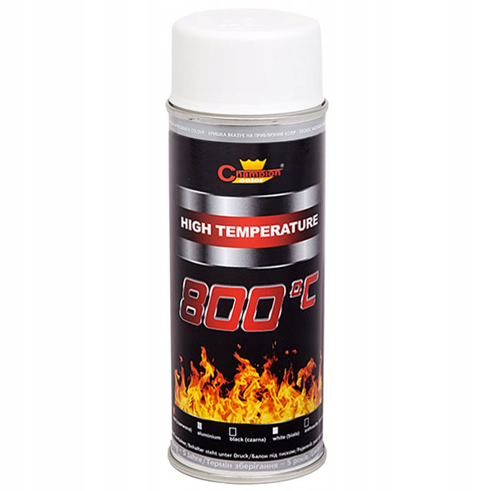 Spray Żaroodporny Champion Biały 400ml