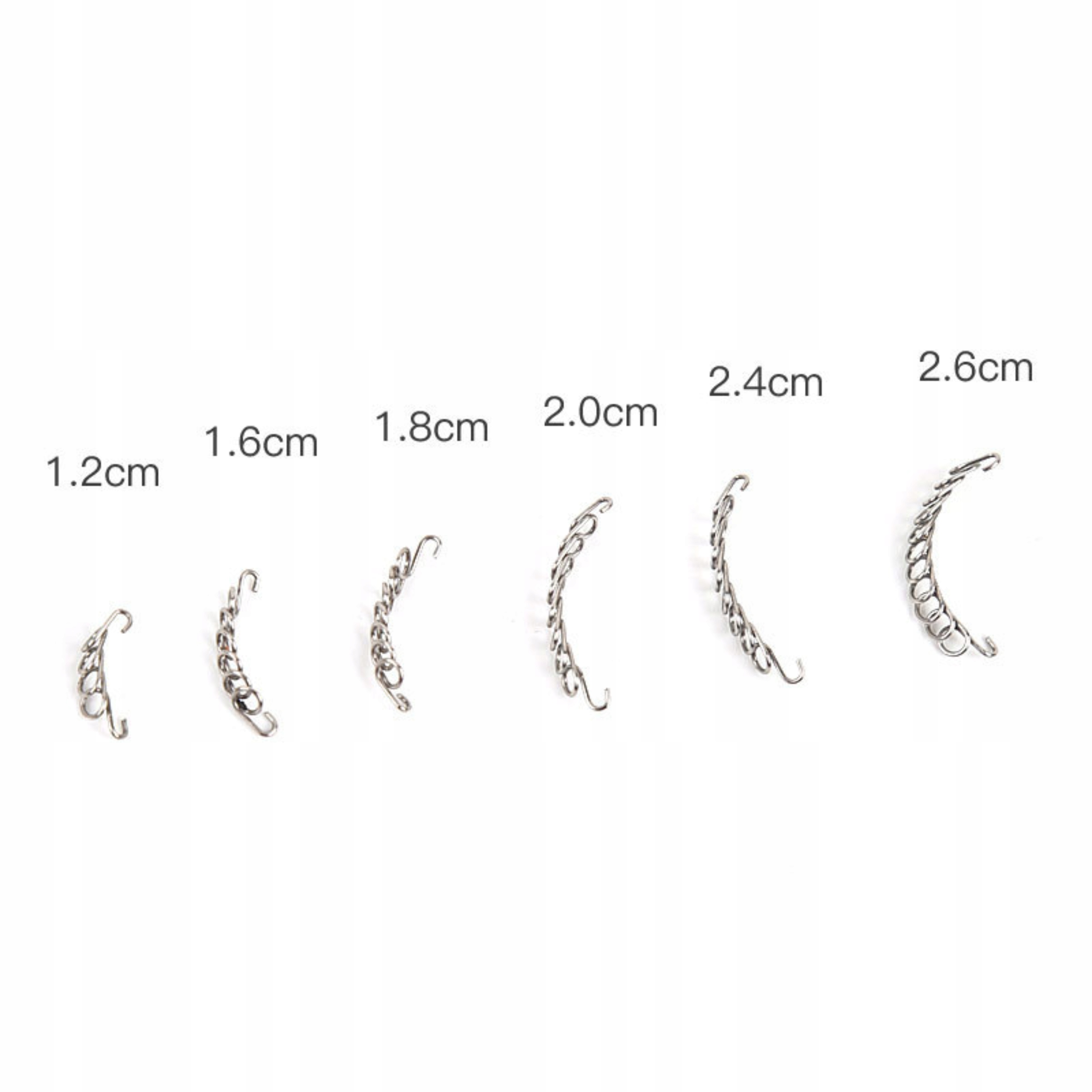 SPRĘŻYNKI NA WRASTAJĄCE PAZNOKCIE 12 SZT KOREKTOR DO STÓP Kod producenta ZESTAW METALOWYCH SPRĘŻYNEK