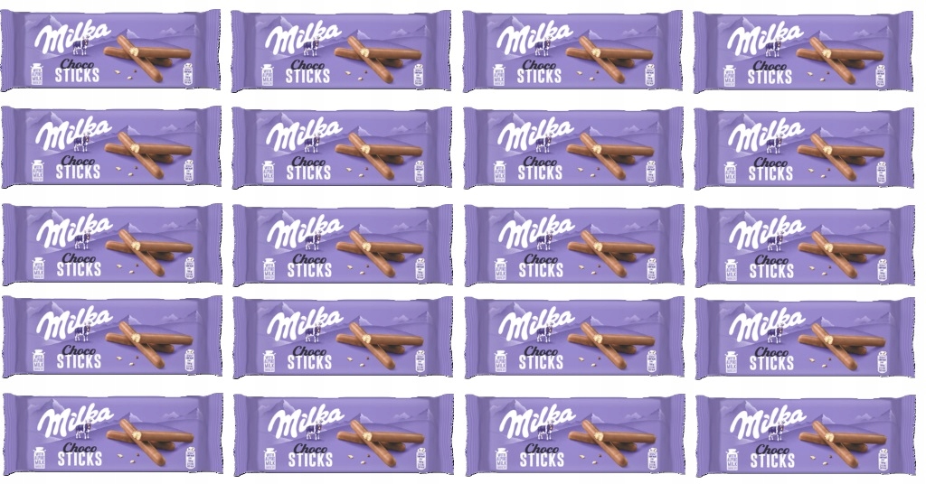 Levně 20 x 112 g Milka Choco sticks sušenky Karton