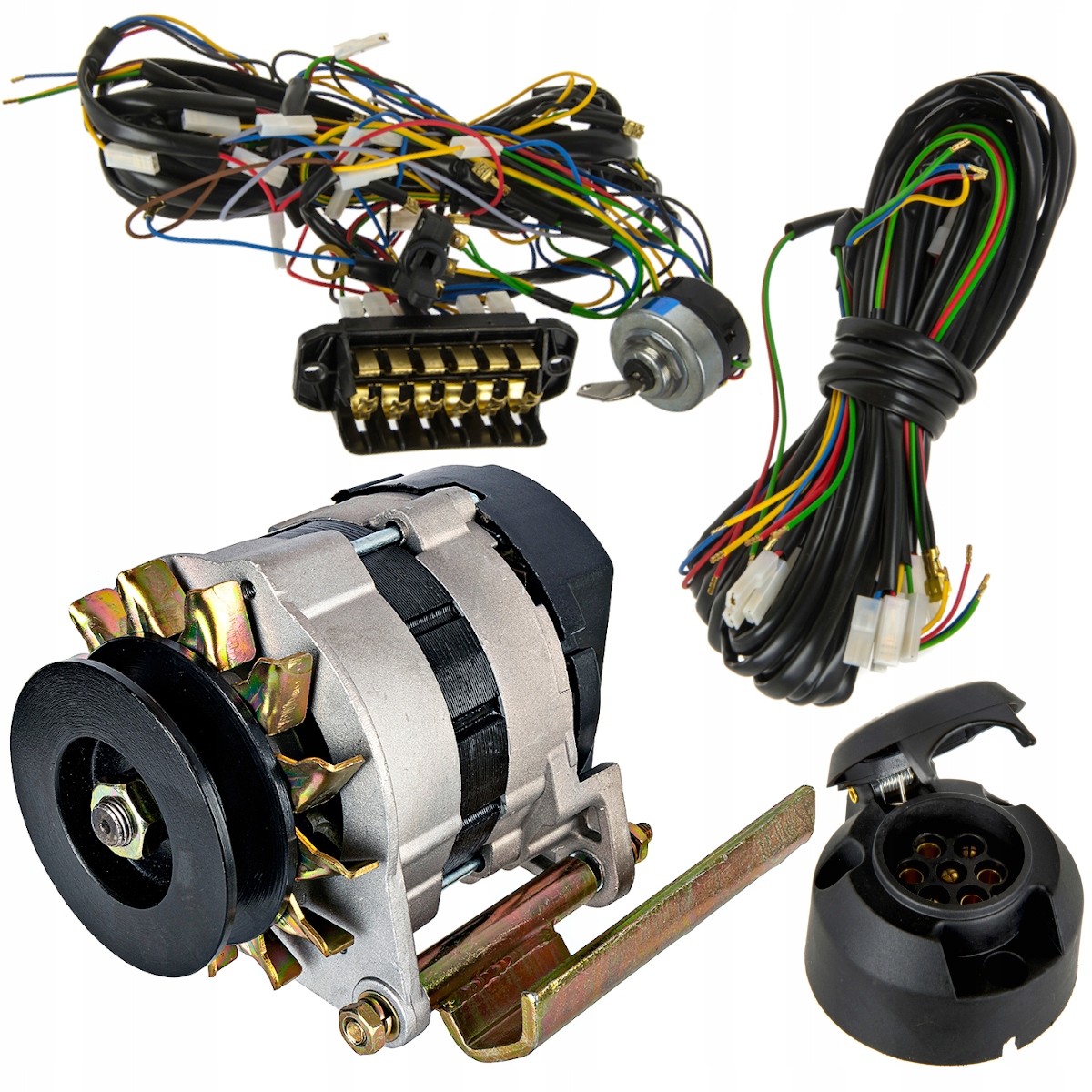 INSTALACJA ELEKTRYCZNA URSUS C-360 + ALTERNATOR