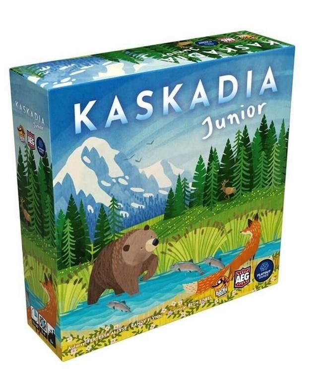 Kaskadia Junior gra planszowa Roku logiczna dzieci przedszkole Piękna