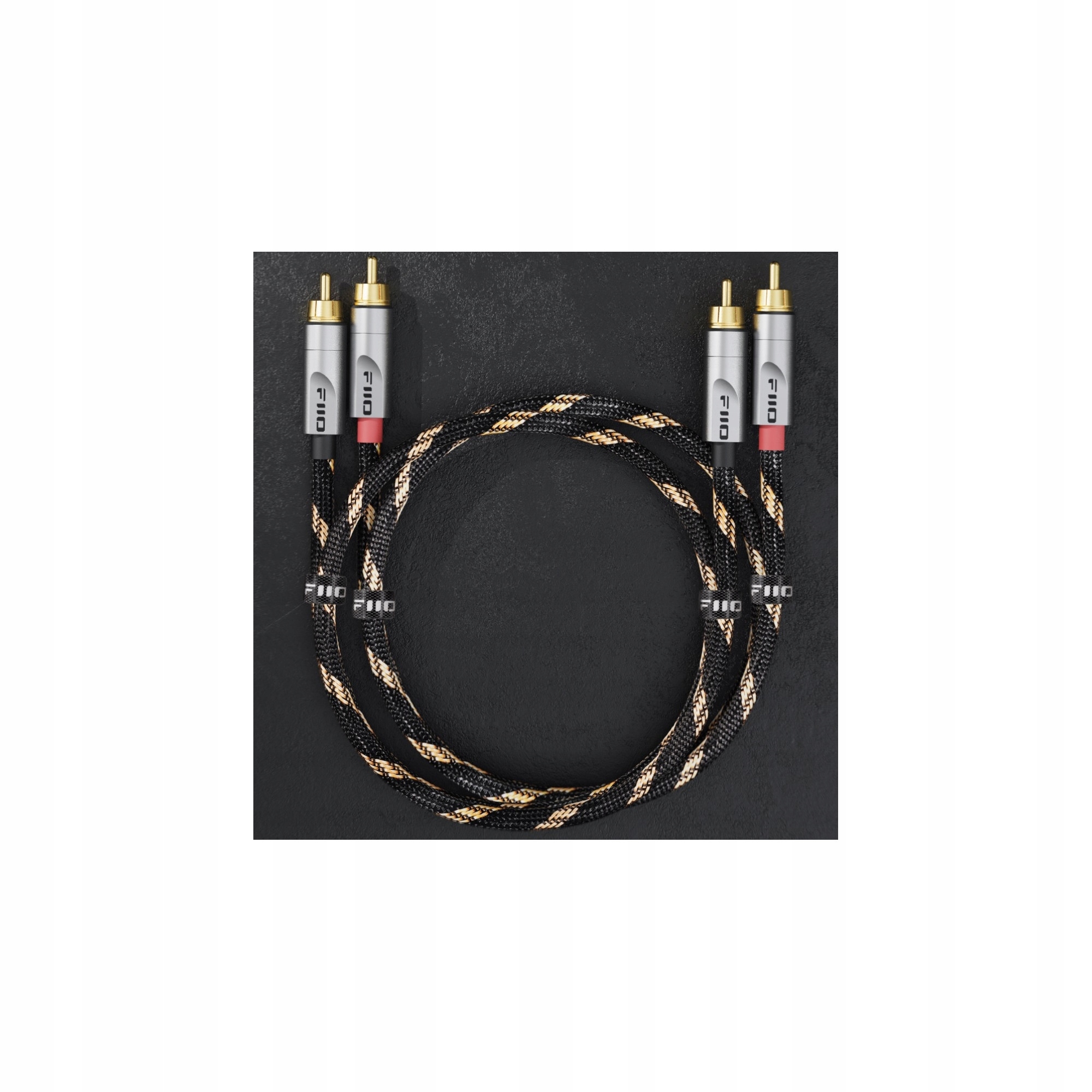 FiiO LR-RCA4M 80cm Podwójny analogowy kabel audio Rca