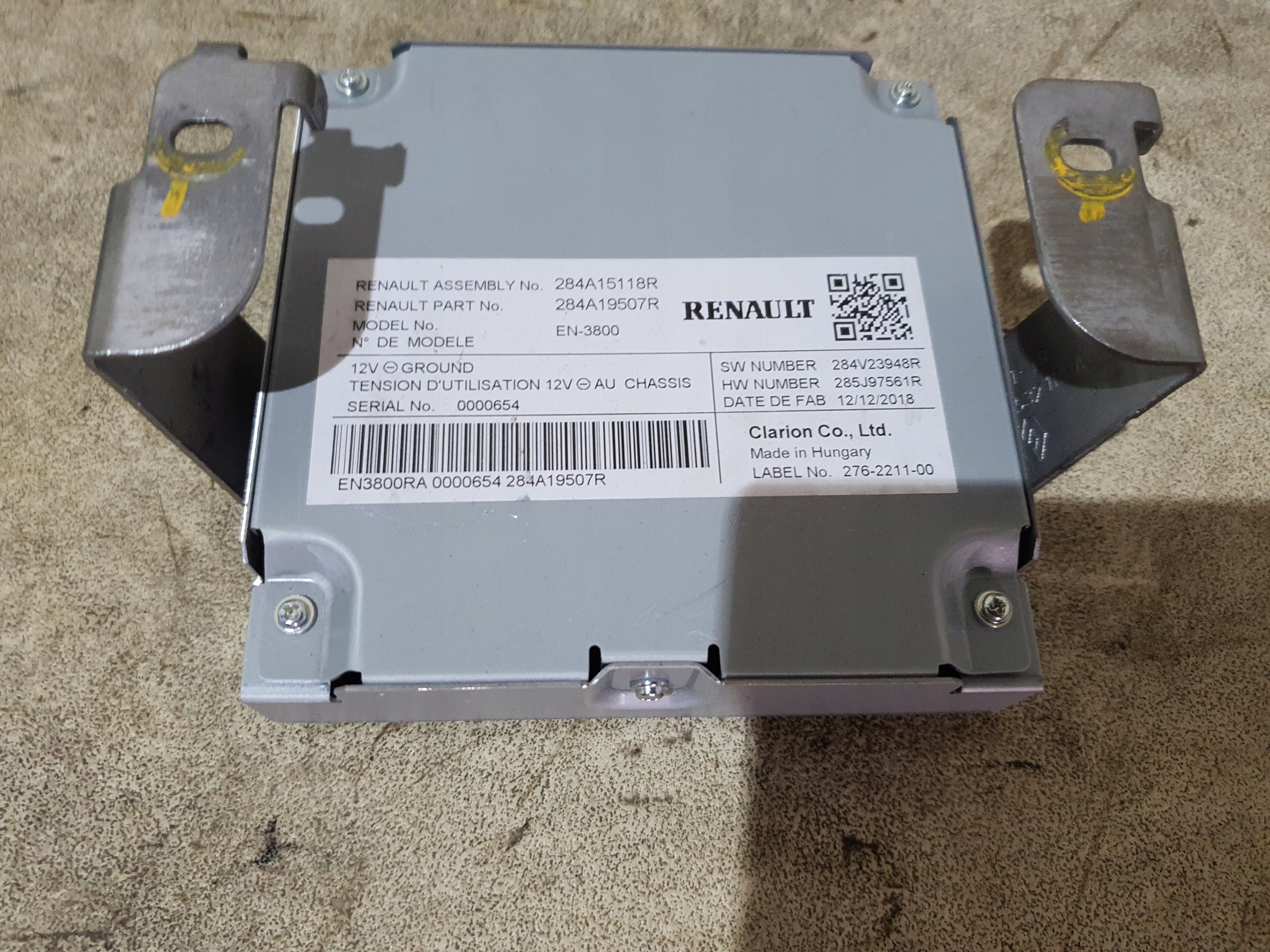 284A15118R - RENAULT CLIO V 2019 РАДИО МОДУЛЬ НОВЫЙ