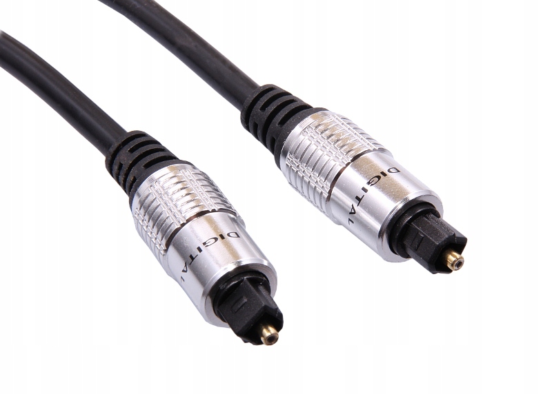 KABEL PRZEWÓD OPTYCZNY TOSLINK T-T SPDIF VEOZ 3m Złącza Toslink - Toslink