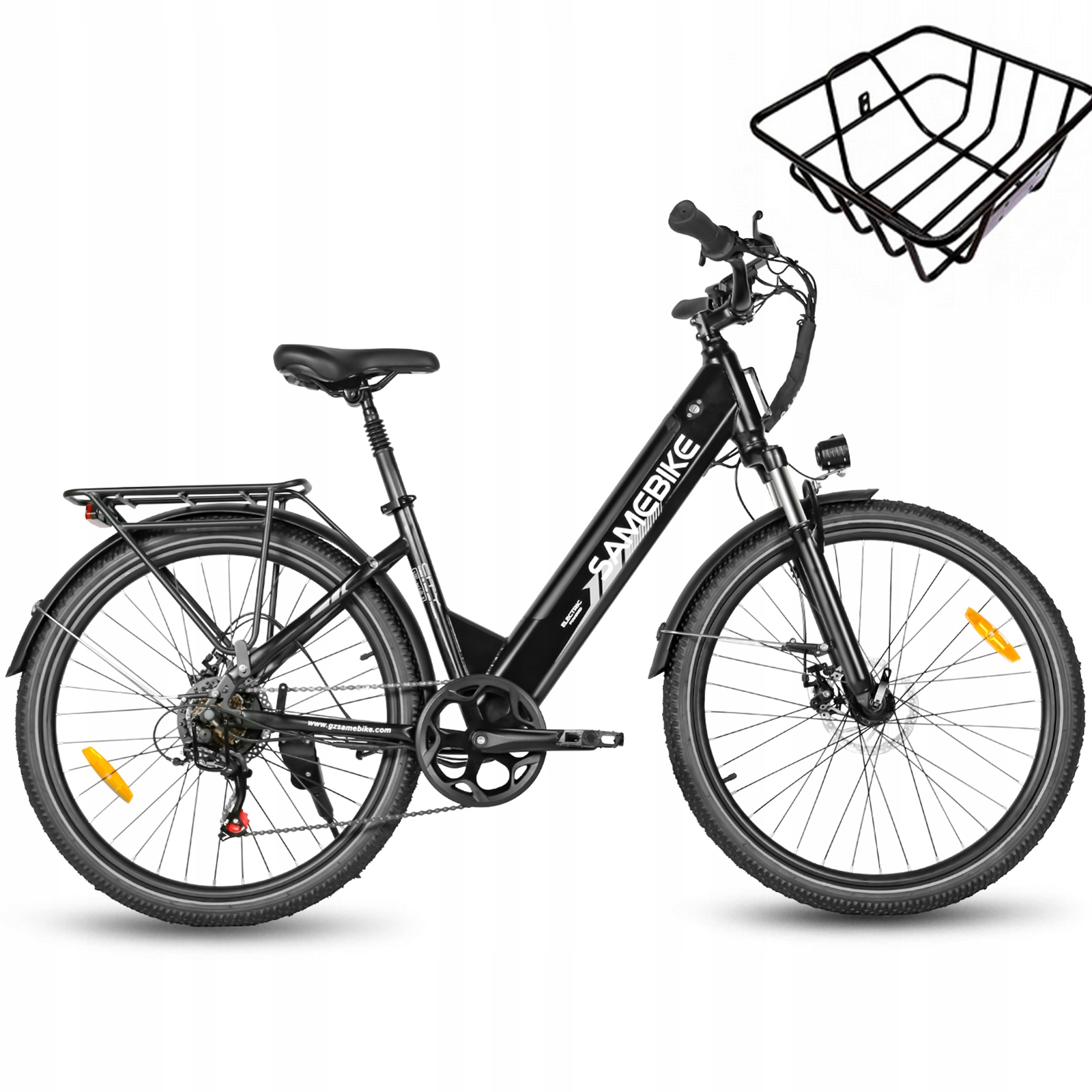 Samebike RS-A01 Pro Elektrokolo 500W 35KM/H 90KM 15Ah 26*2,1" 2025 Novinka