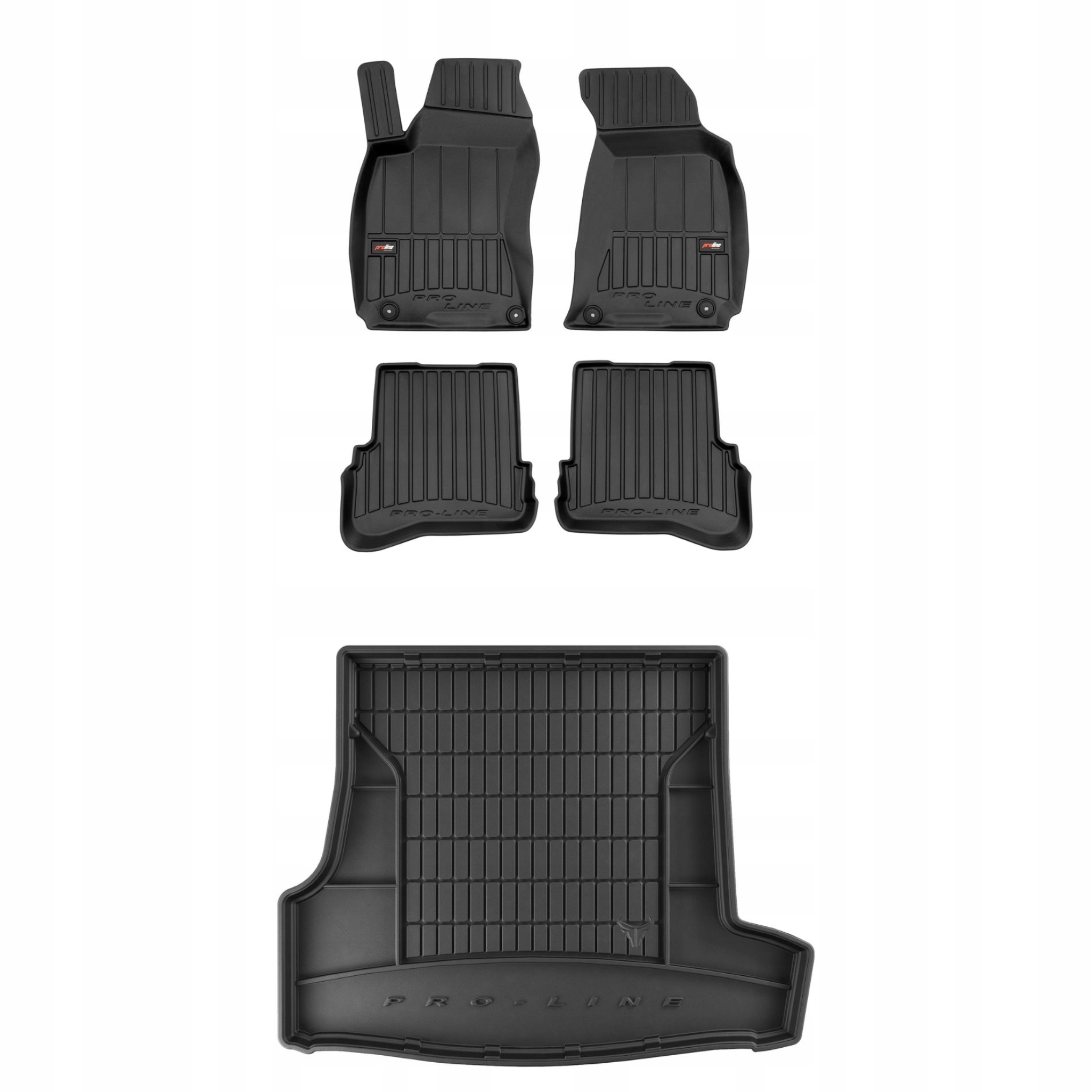 Sada gumových kobercov a rohoží pre Volkswagen Passat B5 1996-2005