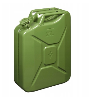 Kovový Kanister Na Palivo S Objemom 20 L