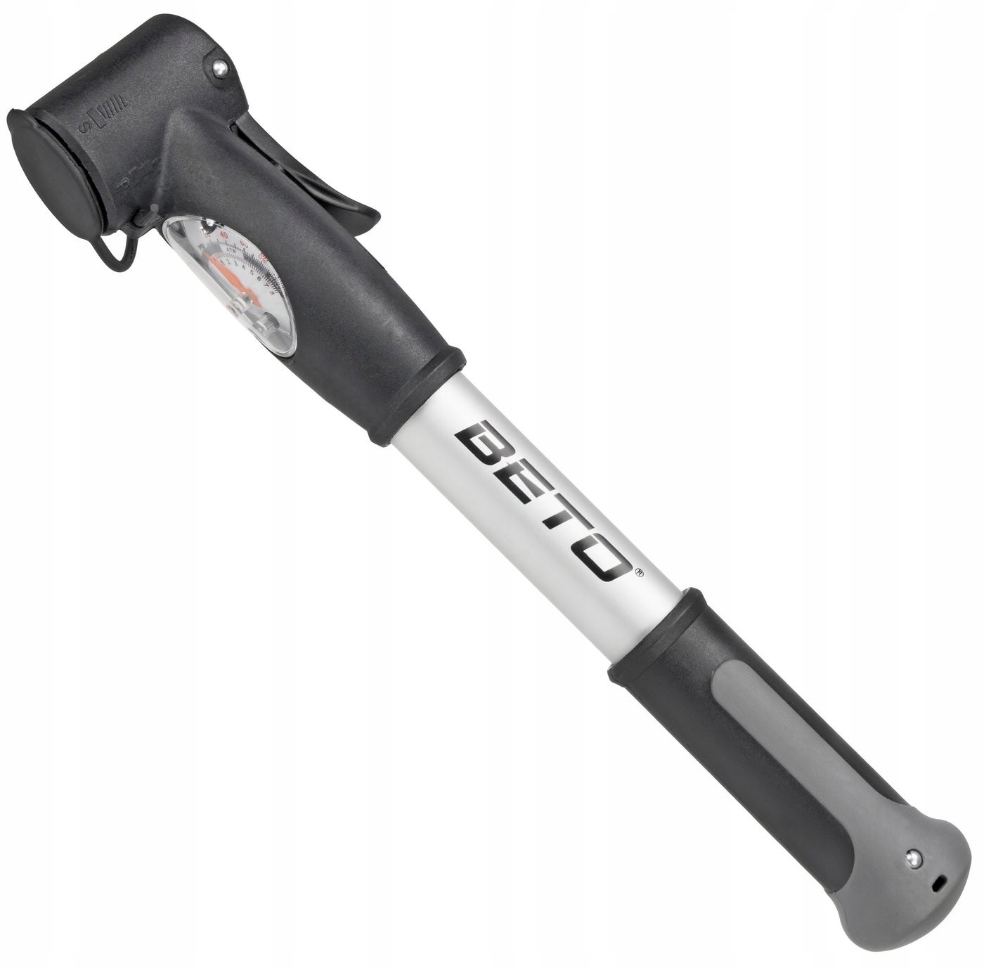 

Pompka Rowerowa Beto CLD-024NAG Alu Z Manometrem