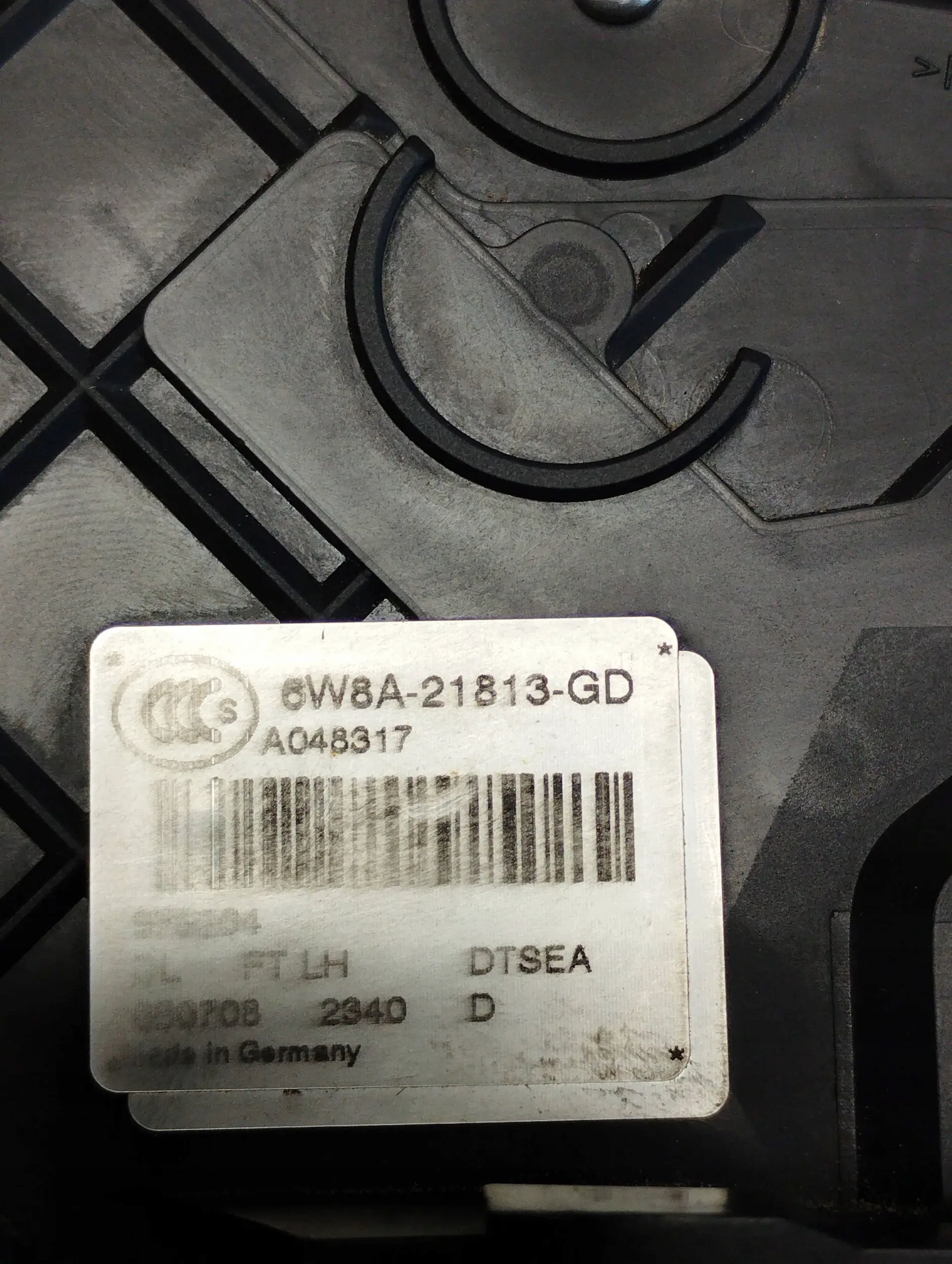 Land Rover Range Rover Sport L320 lock left front 6W8A21813GD