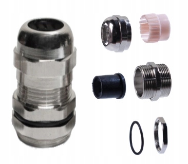

Dławik Kablowy Metalowy Dławica MMG-16 IP68