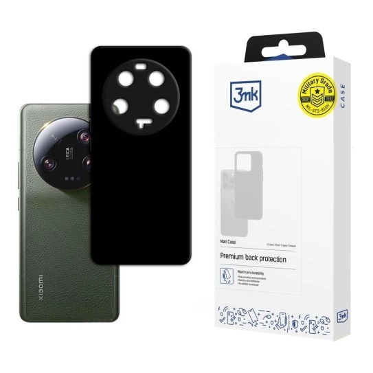 Etui 3mk Matt Case na Xiaomi 13 Ultra 5G czarne 3mk Protection