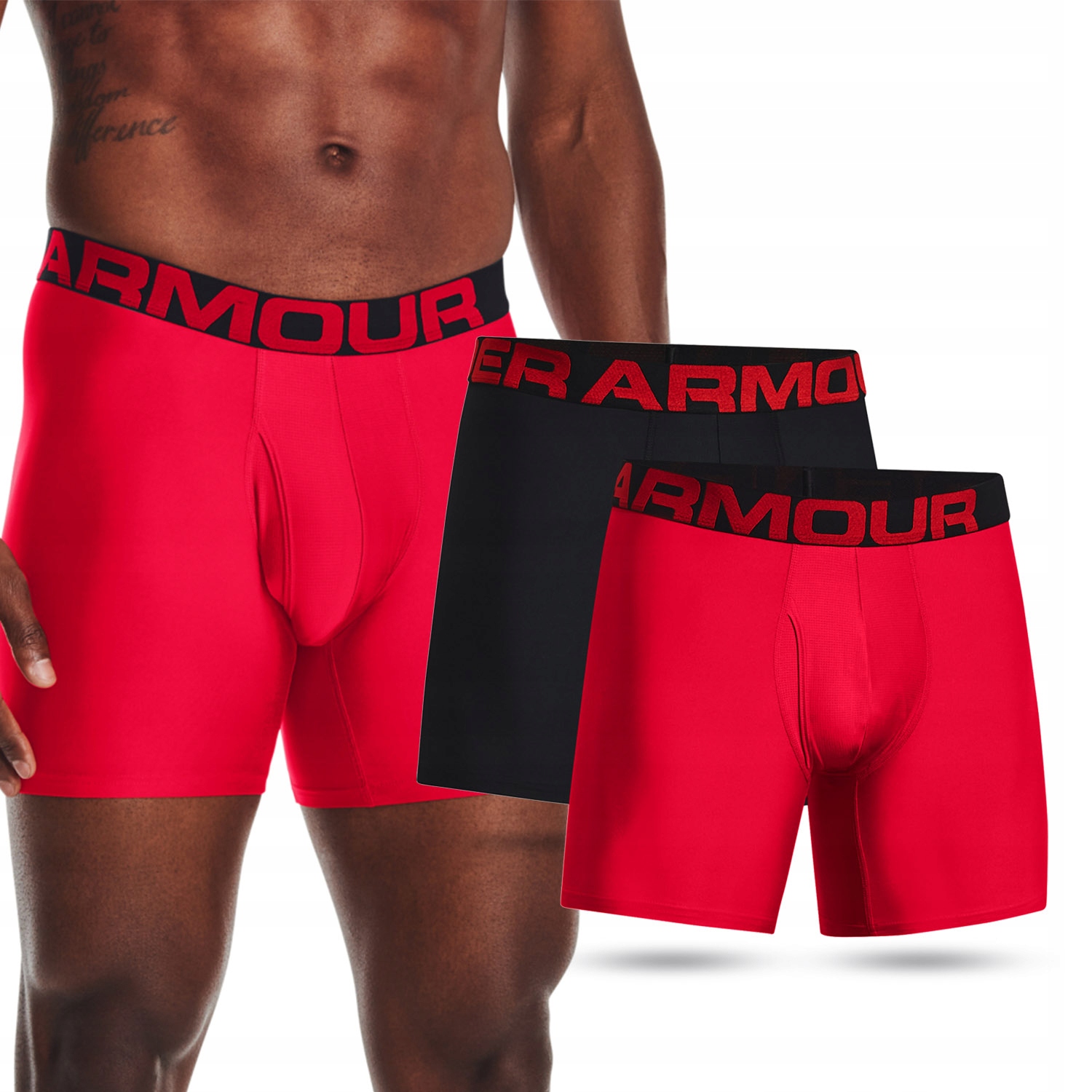 

Bokserki Męskie Majtki Under Armour 1363619 2PAK