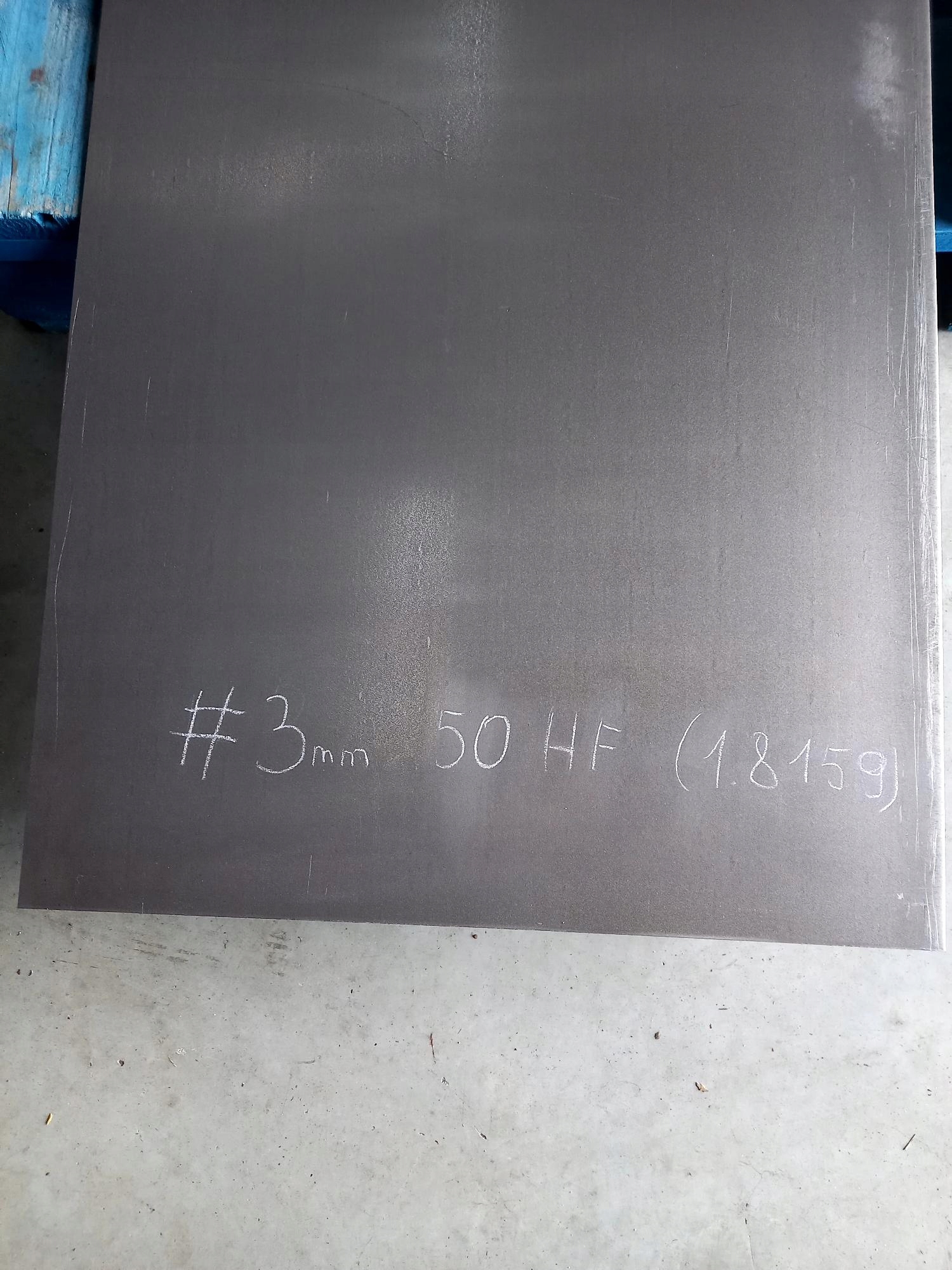 

Stal 50HF 1.8159, formatka #3x30x250 mm