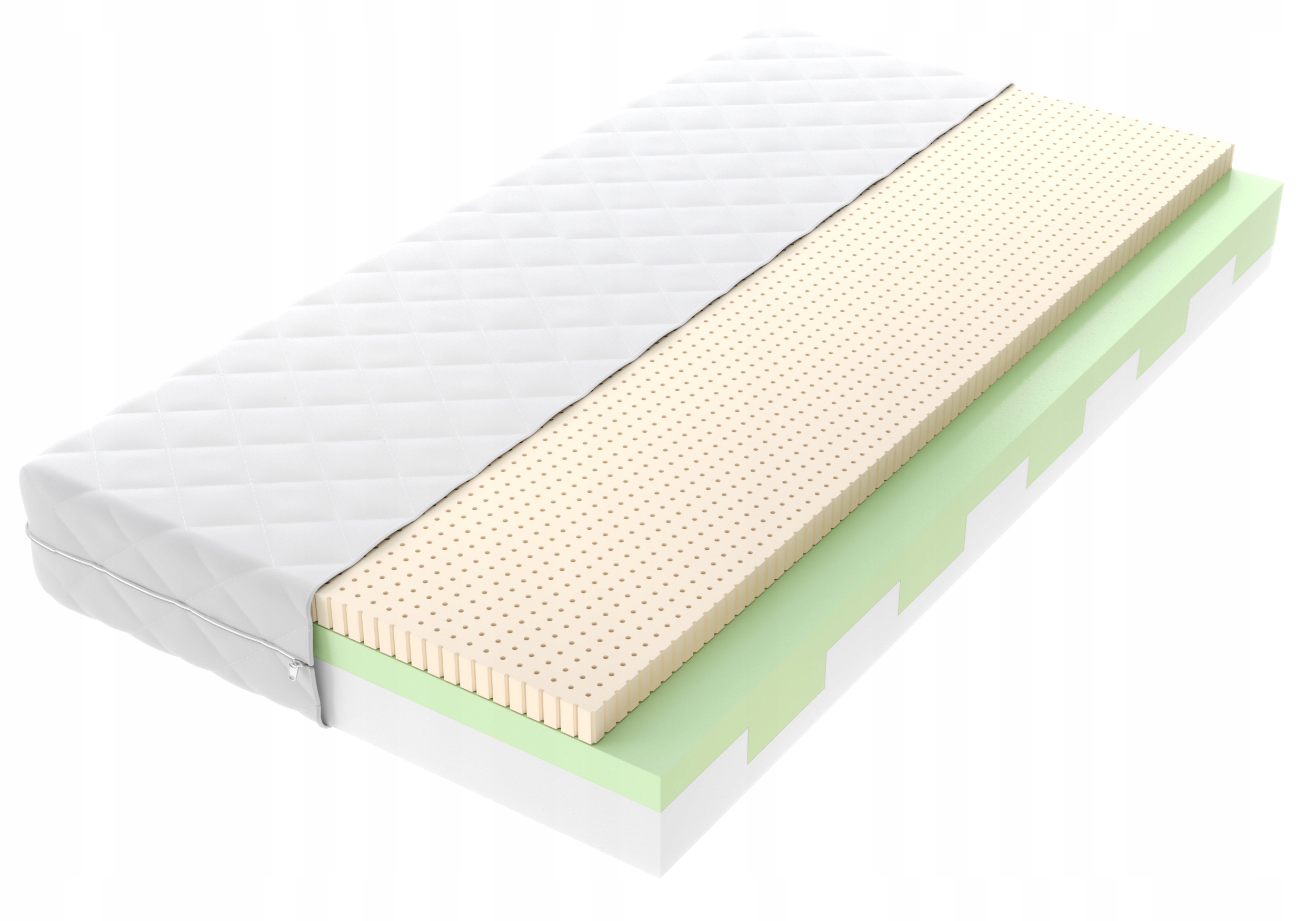 Matrace 190x90 Hr pěna zónová latexová Berry