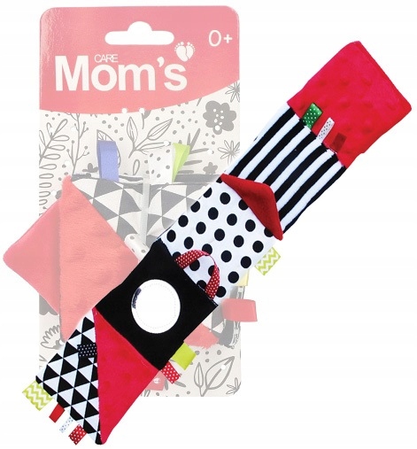 MOM'S CARE KSIĄŻECZKA SENSORYCZNA KONTRASTOWA 0+