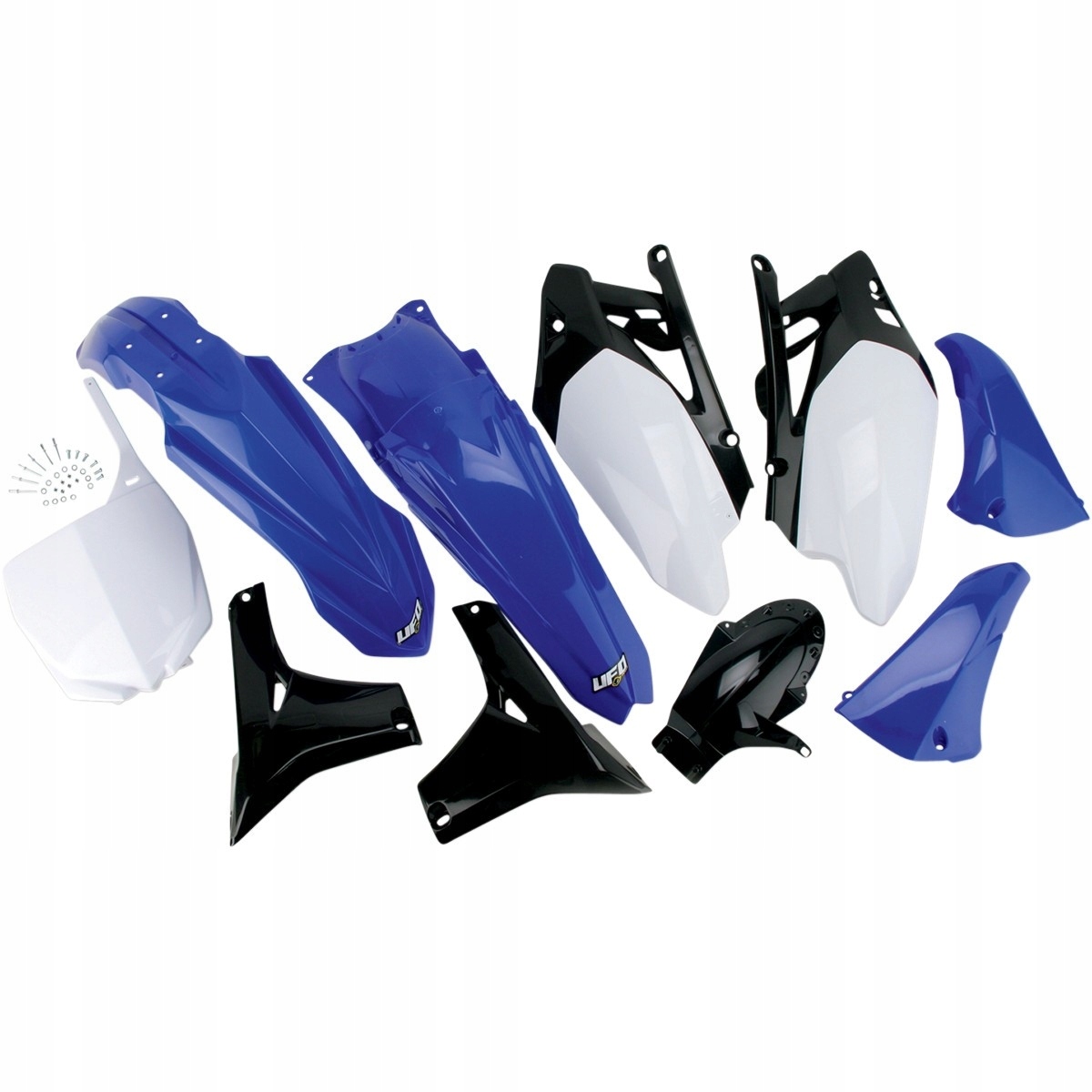 Ufo Sada Plastov Yamaha Yzf 450 '10 Farba Oem (biela/modrá/čierna)