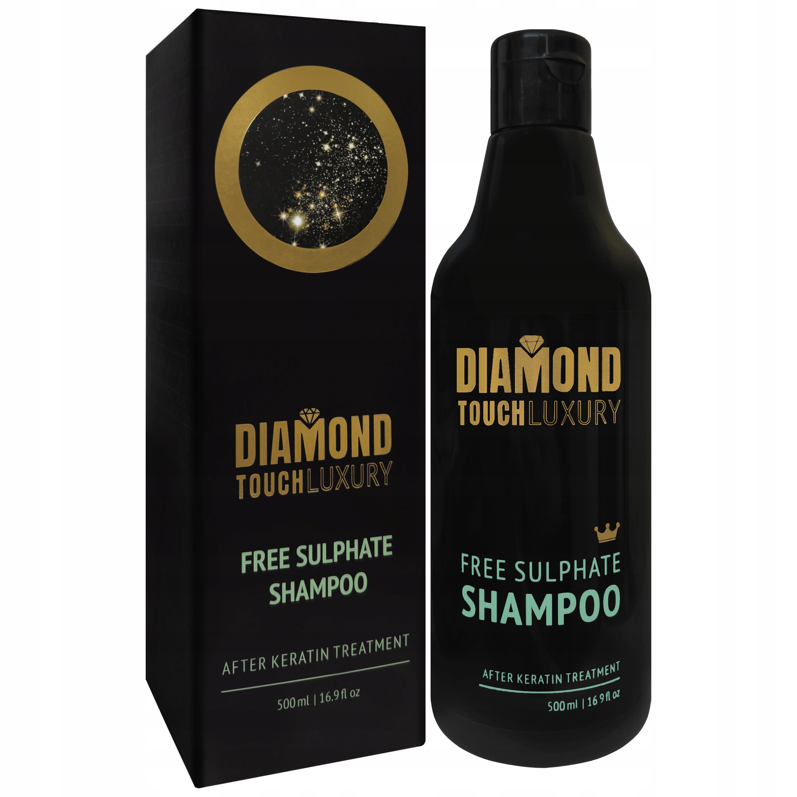 Diamond Touch Luxury Sulphate Free šampon na vlasy se sójovými proteiny 500 ml